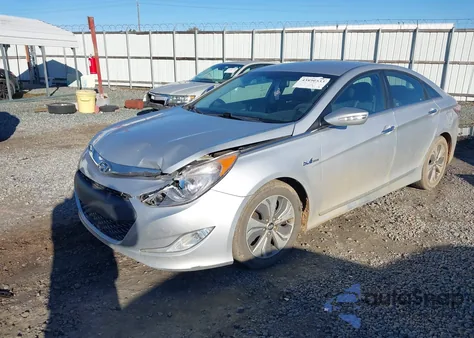 2013 Hyundai Sonata Hybrid Limited from USA, damaged, VIN KMHEC4A4XDA098391